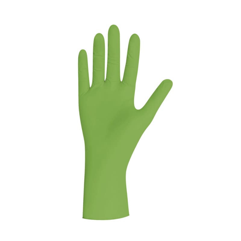 Unigloves Pearl Nitrile Gloves Green | M