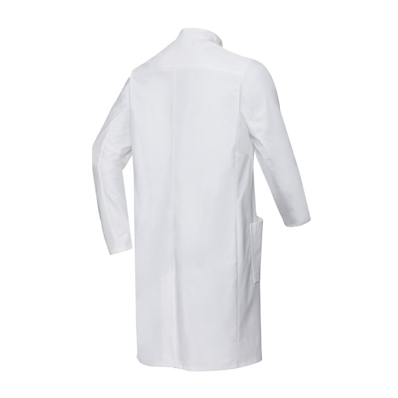 Men's Lab Coat with Stand-Up Collar 58N