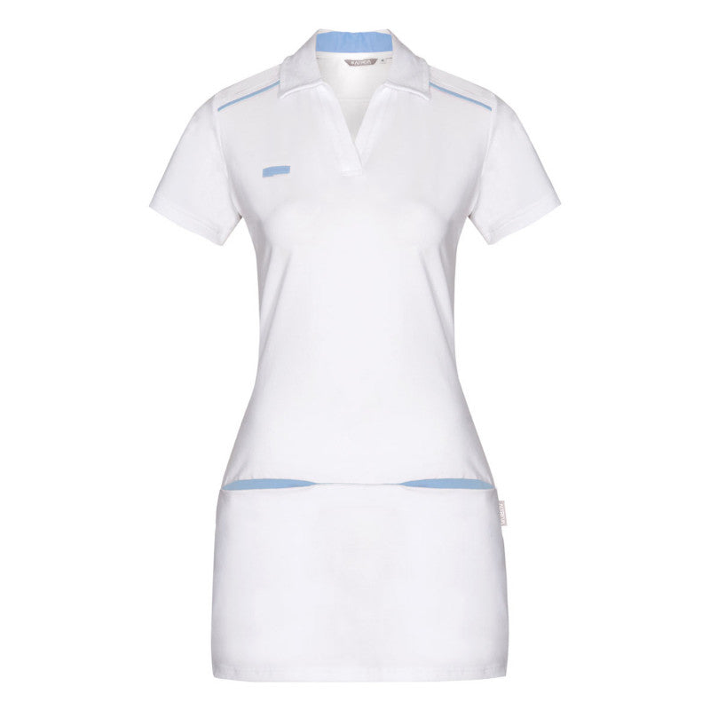 Tamara Long Polo Shirt Xs | Light Blue