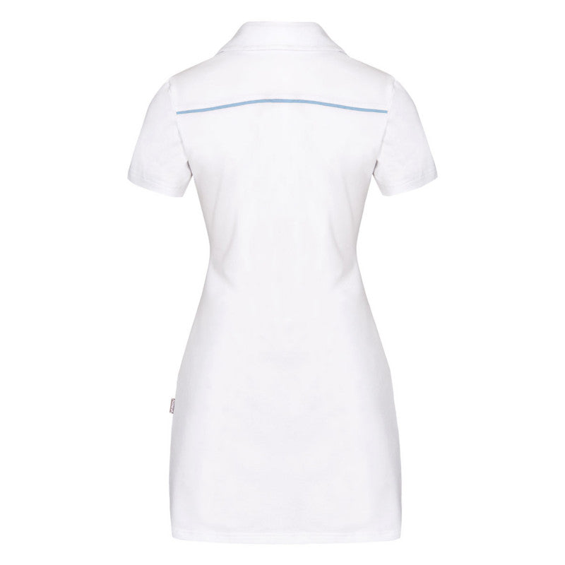 Tamara Long Polo Shirt Xs | Light Blue