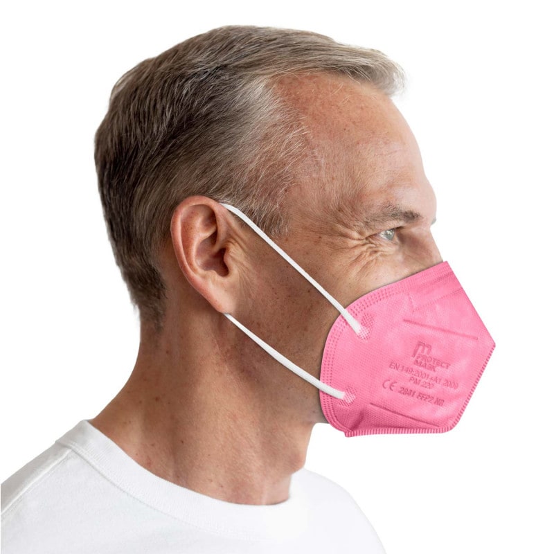 Teqler FFP2 Masks Pink
