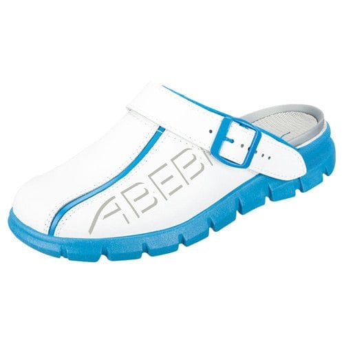 Leather Clogs «dynamic» Blue | 38