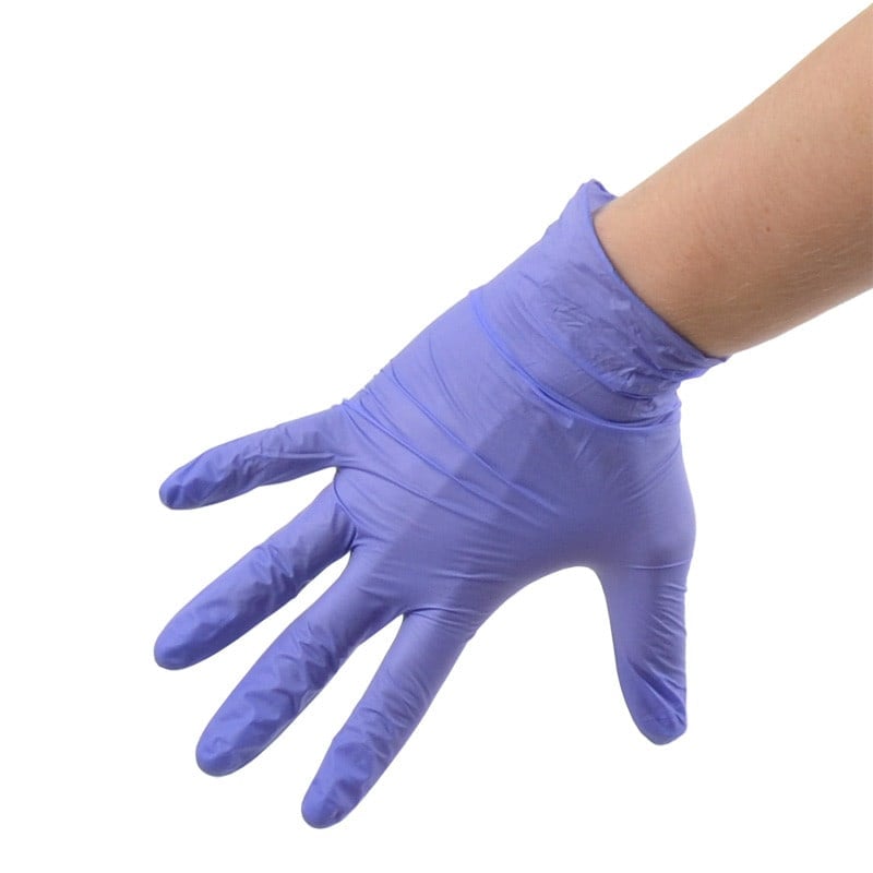 Unigloves Pearl Nitrile Gloves Sapphire | M