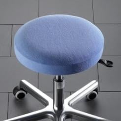 Stool Cover Aqua