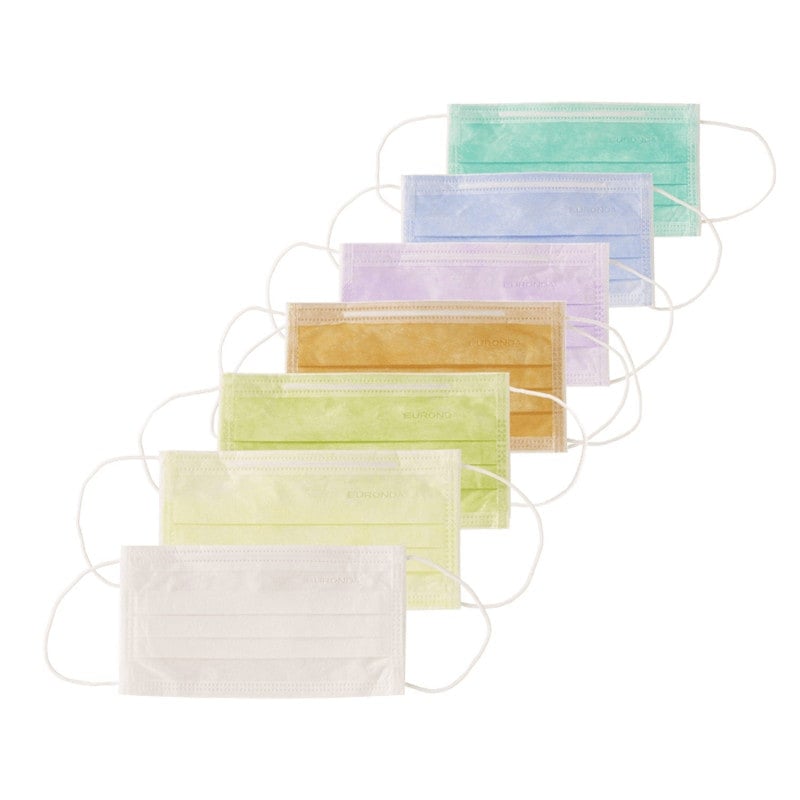 Euronda Monoart® Surgical Mask Elastic Ear Loops | Pink