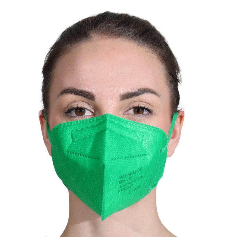 Coloured FFP2 Mask Green