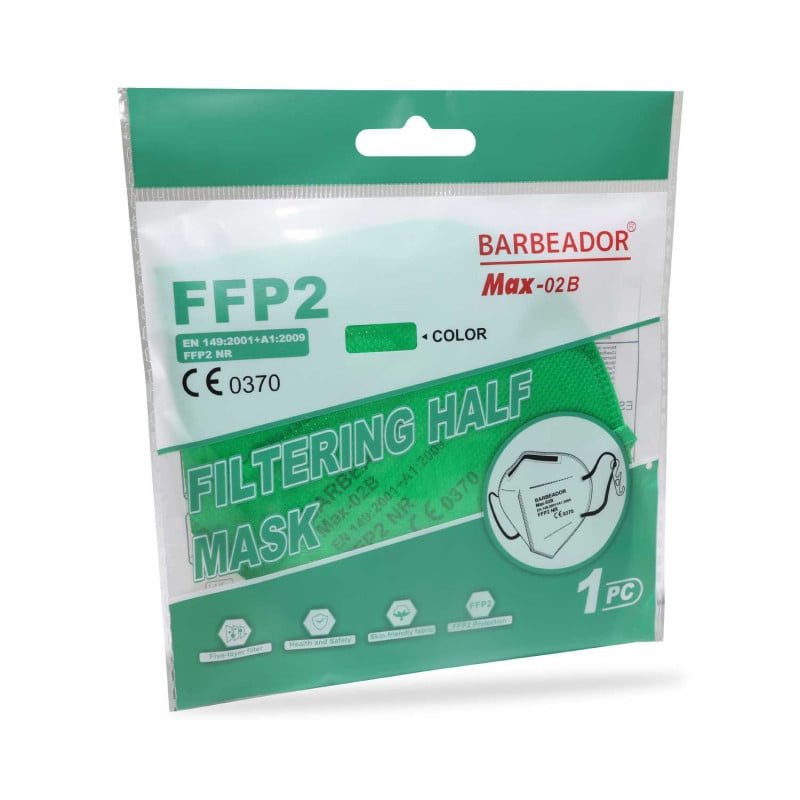 Coloured FFP2 Mask Green