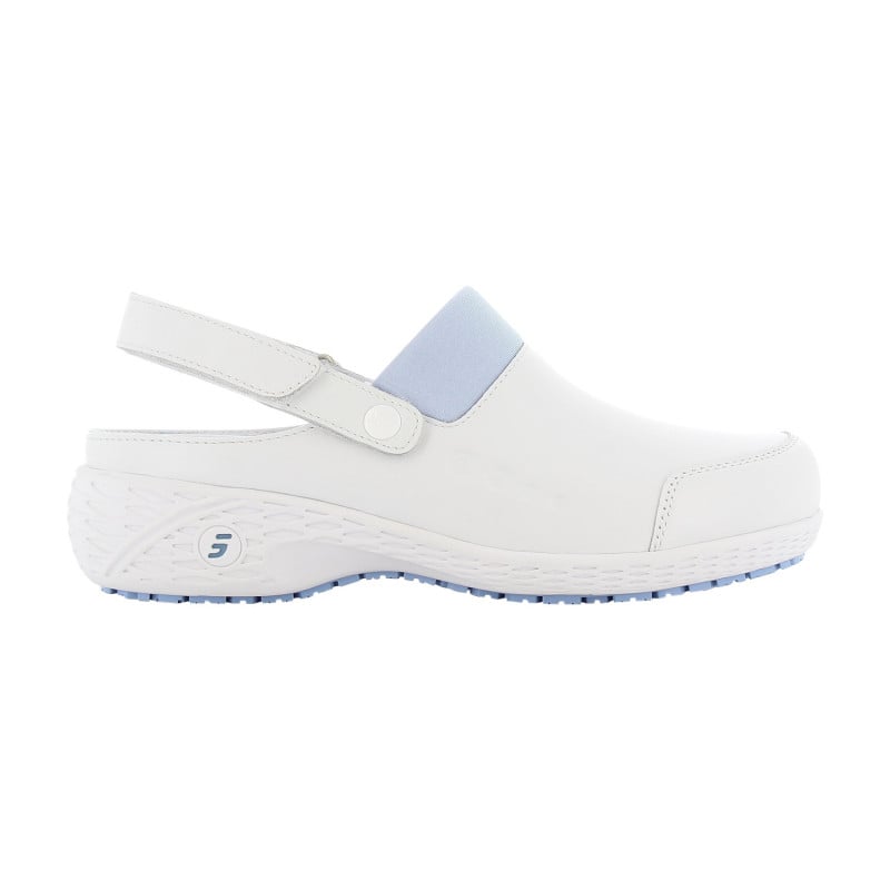 SHEILA Leather Work Shoe 37 | Light Blue