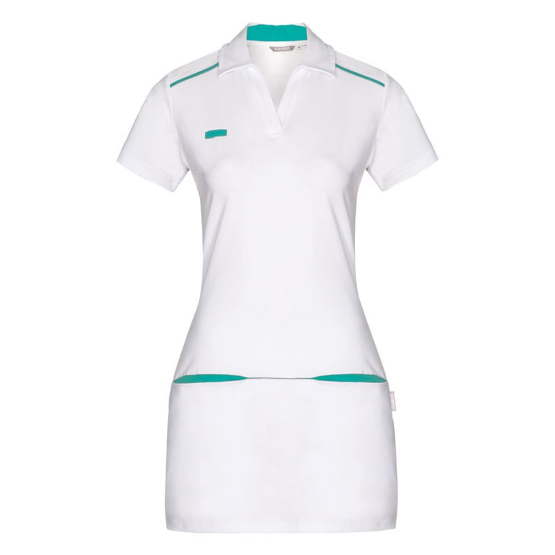 Tamara Long Polo Shirt Xs | Turquoise