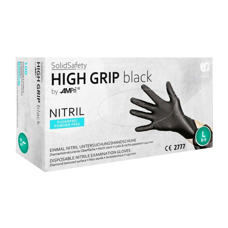 High Grip Nitrile Gloves Xxl