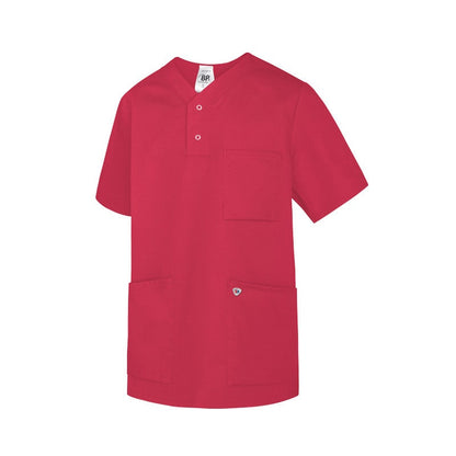 Unisex Pullover Tunic Red | Xs