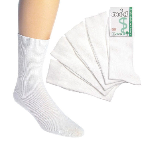 Doctor's Socks, white 39-42